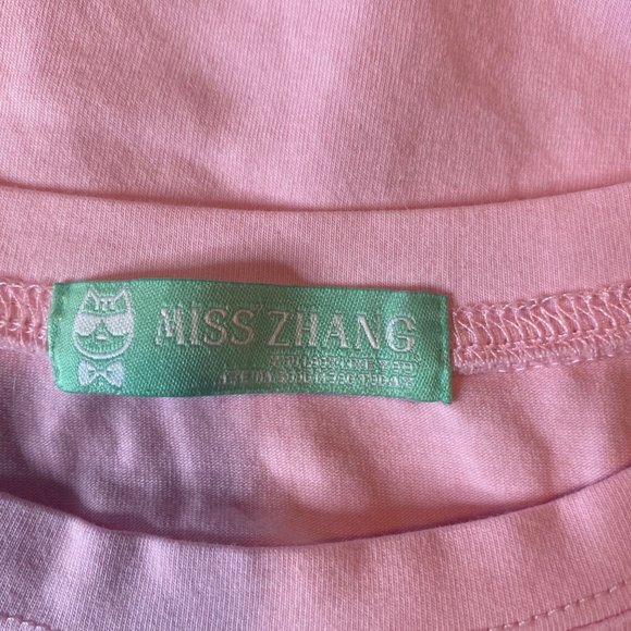 Miss Zhang pink strawberry tshirt size M - Picture 4 of 6